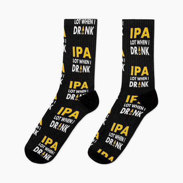 Item preview, I P A Lot When I Drink IPA Funny Craft Beer Drinking designed and sold by Draculaura2009.