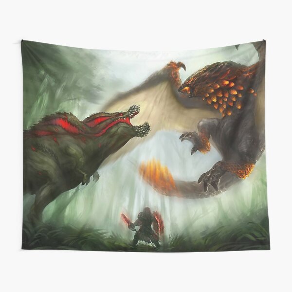 Deviljho vs. Bazelgeuse Tapestry