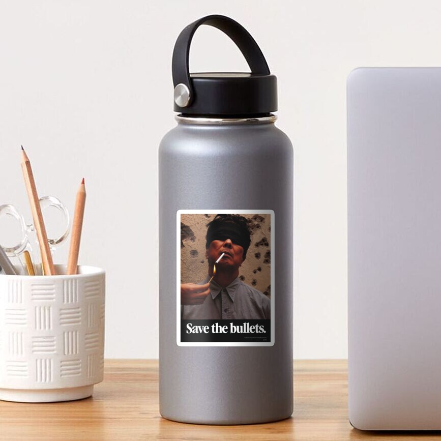 "Save the Bullets" Sticker