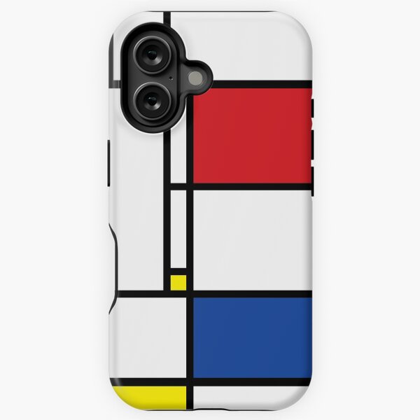 Item preview, Mondrian Minimalist De Stijl Modern Art I.I © fatfatin designed and sold by fatfatin.