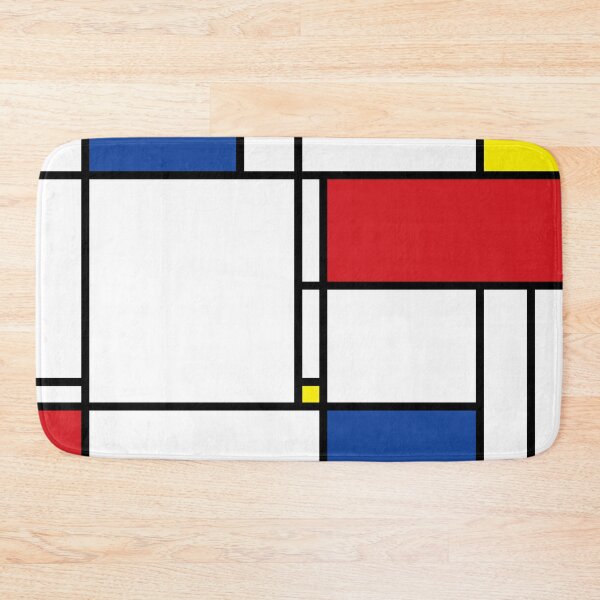 Item preview, Mondrian Minimalist De Stijl Modern Art I.I © fatfatin designed and sold by fatfatin.