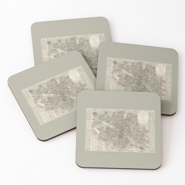 Item preview, 1823 Paris Environs Map / Paris Map designed and sold by FuzzyHoney.