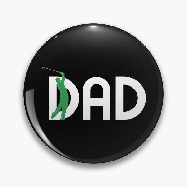 Item preview, Golfing Dad Silhouette Design White Text designed and sold by strengthdesign.