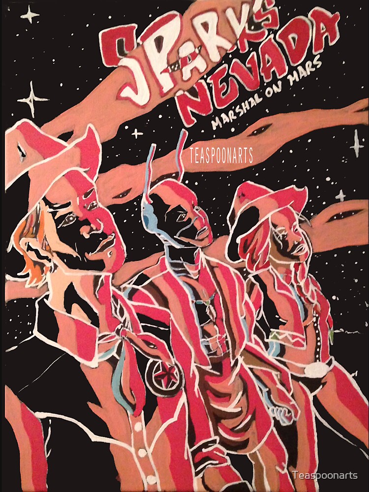 "SPARKS NEVADA!! fandom art" Tshirt for Sale by Teaspoonarts
