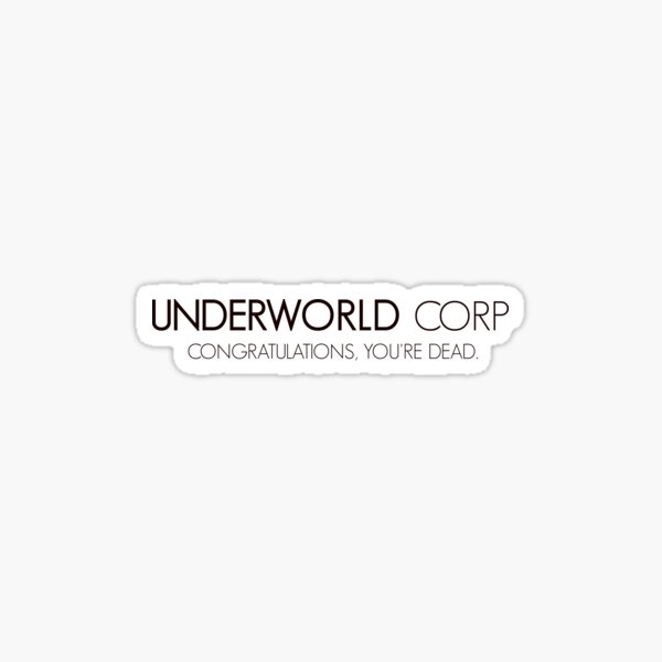 Underworld Corp Sticker