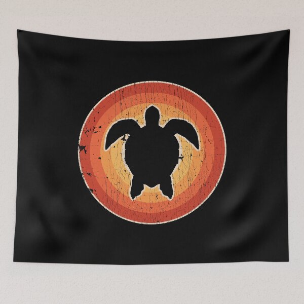 Item preview, Turtle Retro Sunset Vintage 60s 70s Shirt for Men Women Boys Girls Kids Animal Lovers Gift designed and sold by LiqueGifts.