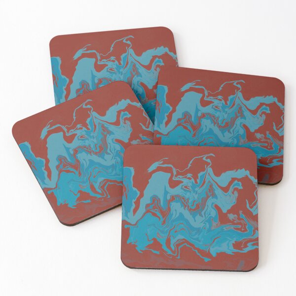 Item preview, Red wave  designed and sold by JenniBstudios.
