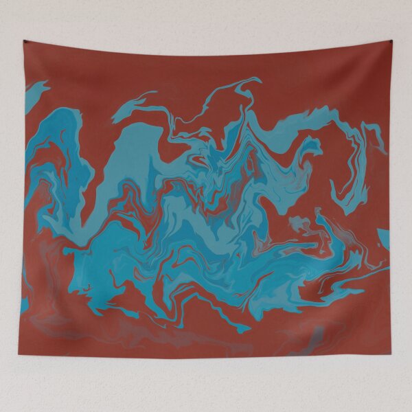 Item preview, Red wave  designed and sold by JenniBstudios.