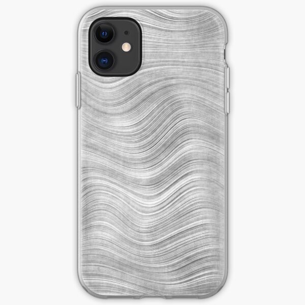 Fine Grain Beskar Steel Ingot - Steel iPhone Soft Case