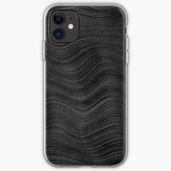 Fine Grain Beskar Steel Ingot - Dark Steel iPhone Soft Case