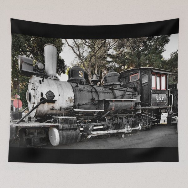 Item preview, "United States Potash Co. Steam Locomotive No. 3 - Rail Giants Train Museum, Pomona, CA, USA" designed and sold by Glen Allison.