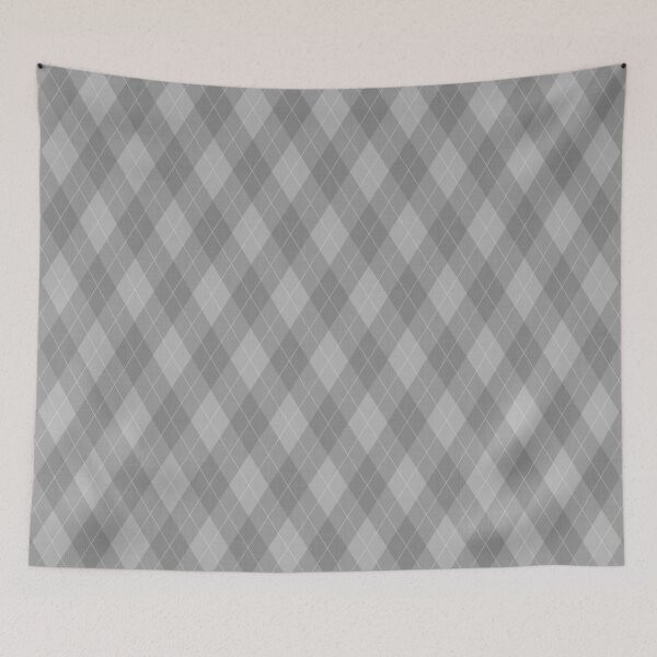 Aperçu de l'œuvre Argyle - Gris foncé créée et vendue par Wizzles Emporium.