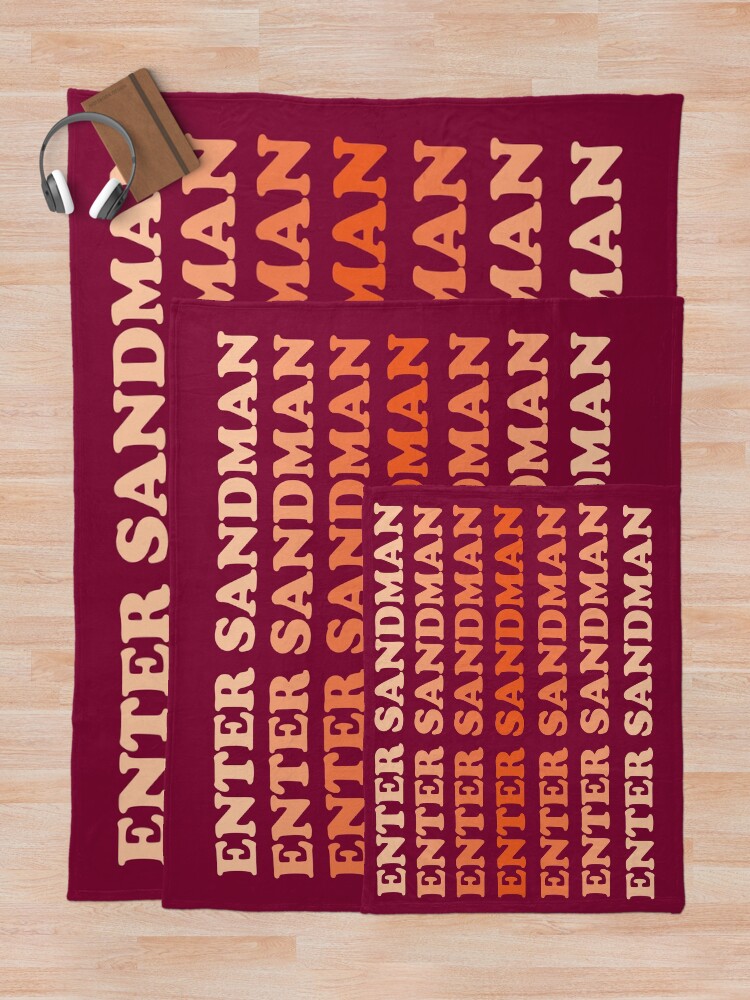 Alternate view of Enter Sandman Ombre Throw Blanket