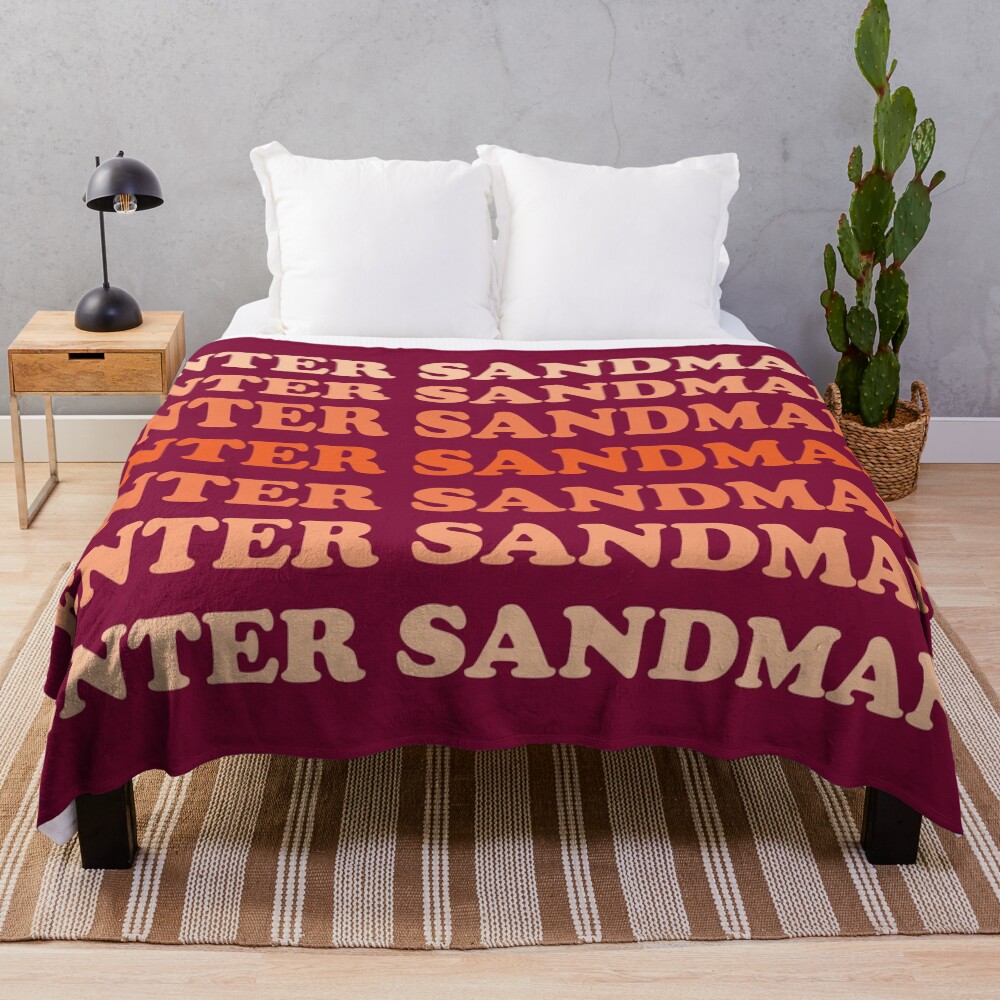 Enter Sandman Ombre Throw Blanket