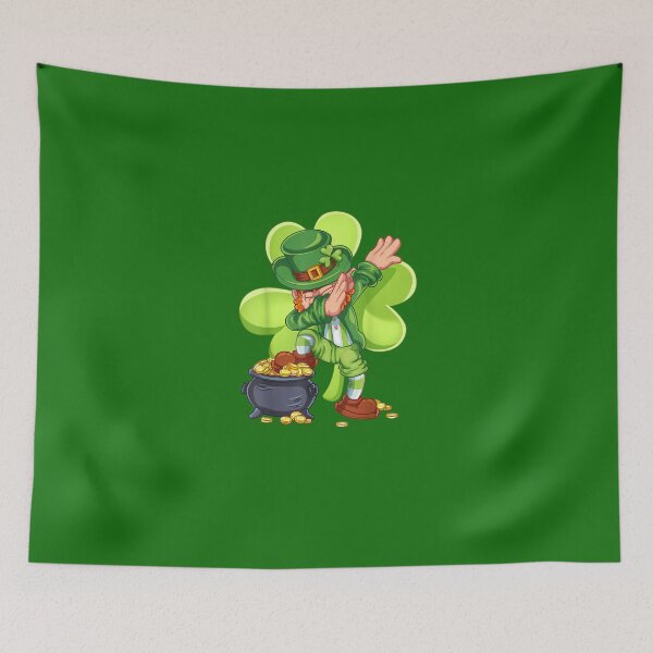 Item preview, Dabbing Leprechaun St Patricks Day Kids Boys Men  designed and sold by zuzinstr.