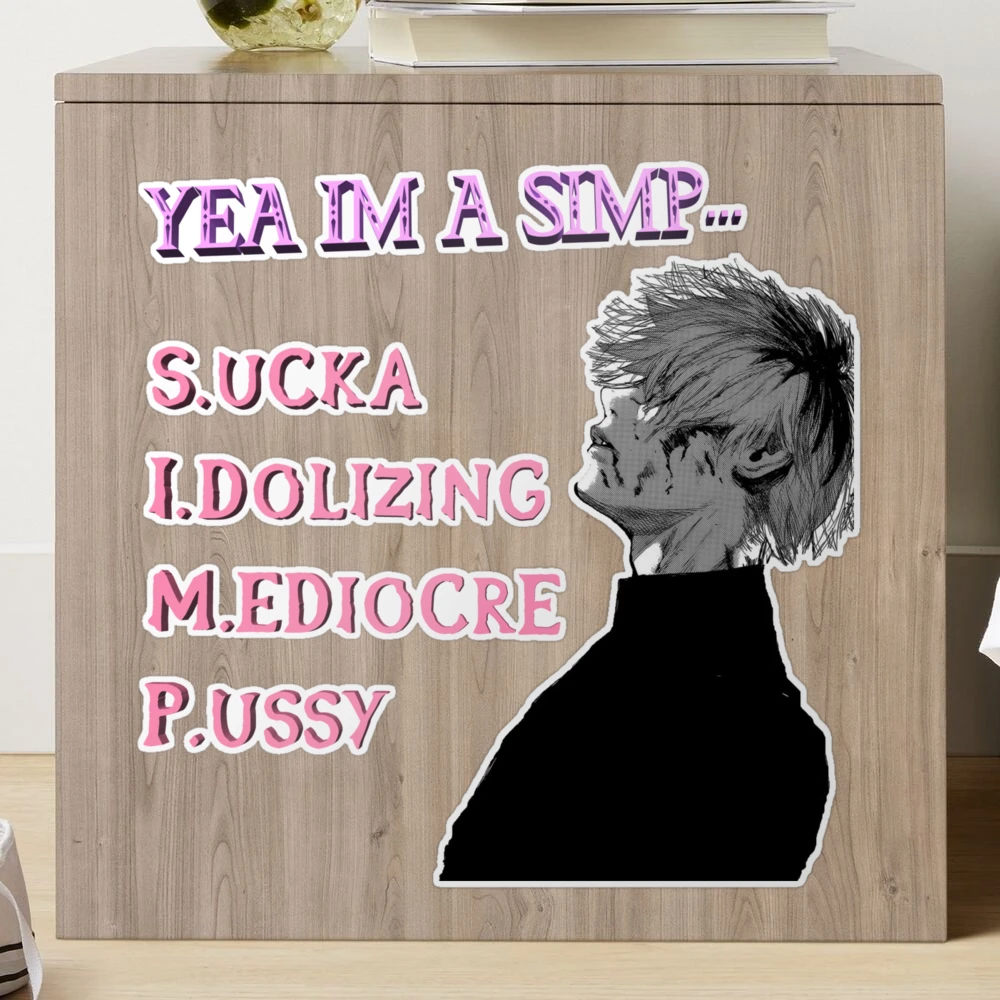 SIMP - SAD JAPANESE ANIME AESTHETIC FUNNY MEME