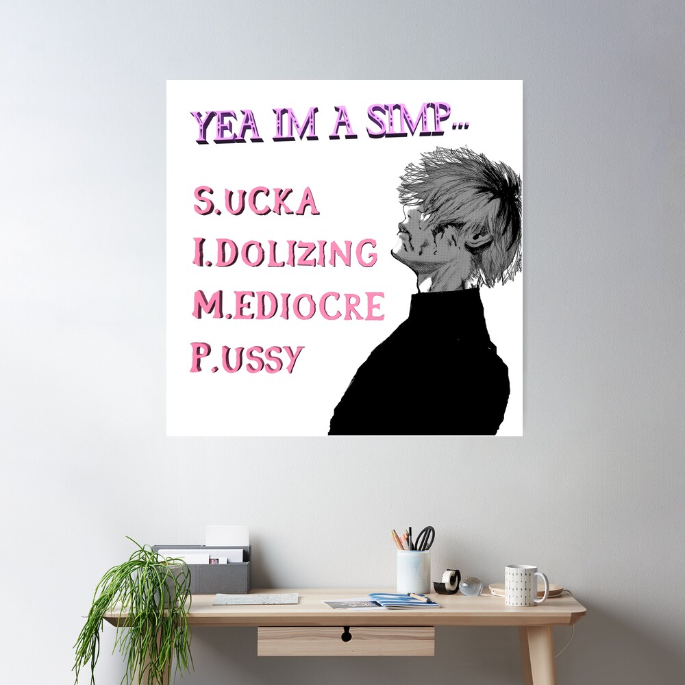 SIMP - SAD JAPANESE ANIME AESTHETIC FUNNY MEME