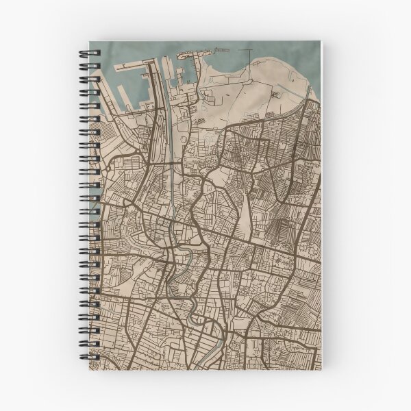 Item preview, Surabaya Sepia Map designed and sold by CPTVDesign.