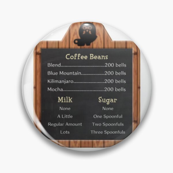 Item preview, The Roost Menu - ACNL designed and sold by Violet Spirit.