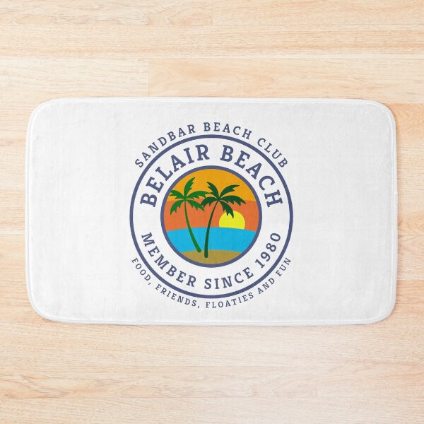 Item preview, Sandbar Beach Club Belair Beach designed and sold by JackSpark25.
