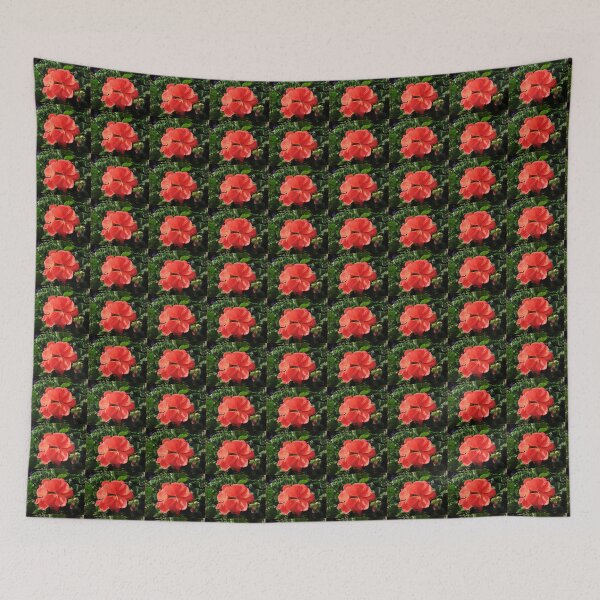 Item preview, Raindrops on Red Geranium Flowers and Bud designed and sold by BlueMoonRose.