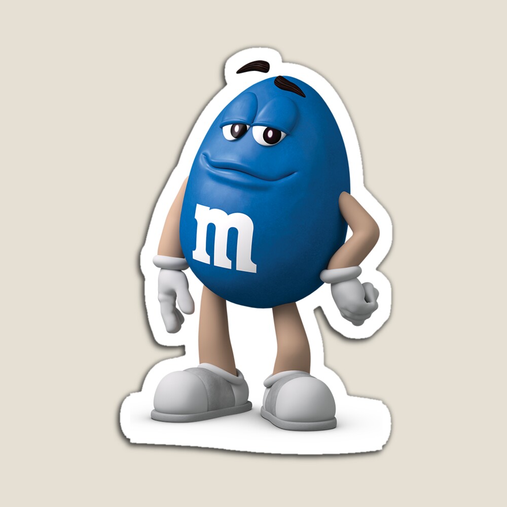 Blue Original Advertising for M&M for sale