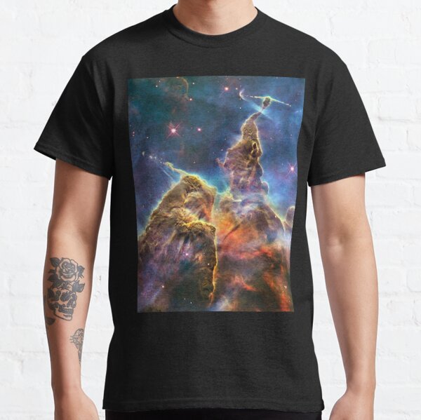 Beauty of our Universe. Hubble captures view of Mystic Mountain Classic T-Shirt
