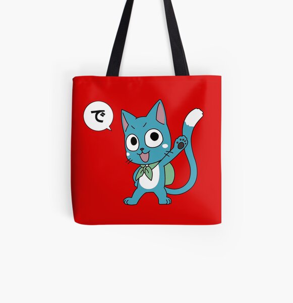 Happy Tail All Over Print Tote Bag