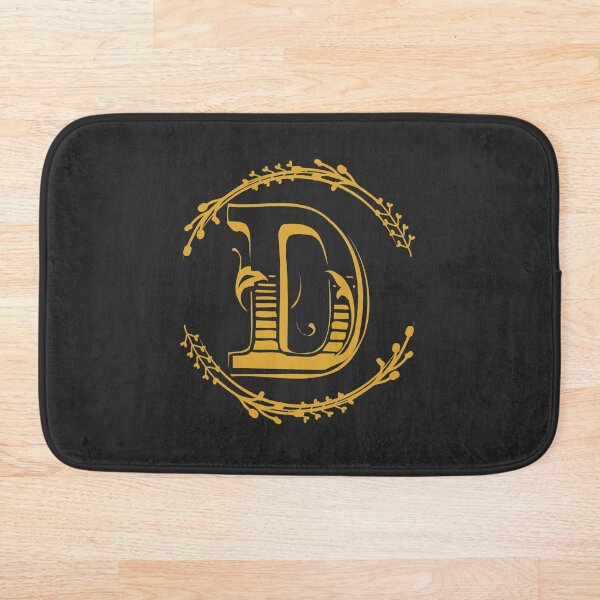 Item preview, Elegantly Framed Floral Monogram Letter “D” designed and sold by For The Kids  Company.