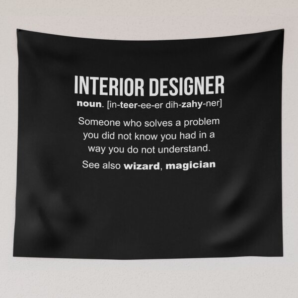 Item preview, Interior Designer Definition Funny Gift designed and sold by LazyGreyBear.