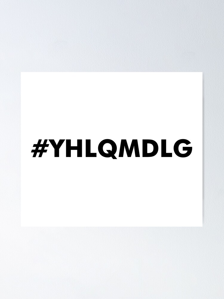 Download "BAD BUNNY YHLQMDLG" Poster by mangorolo | Redbubble