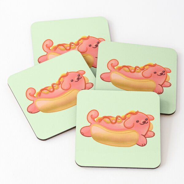 Item preview, Hot dog wiener dog designed and sold by WormLasagna.