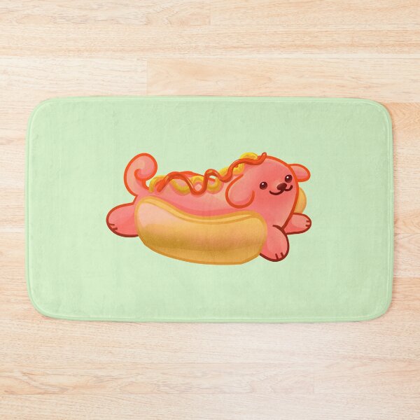 Item preview, Hot dog wiener dog designed and sold by WormLasagna.