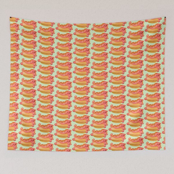 Item preview, Hot dog wiener dog designed and sold by WormLasagna.