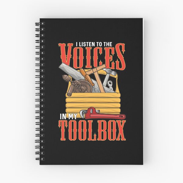 Item preview, I Listen To The Voices In My Toolbox Handyman Joke designed and sold by perfectpresents.