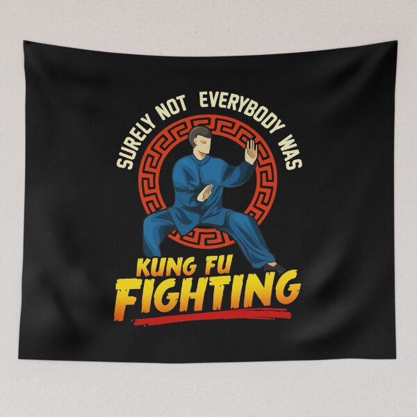 Item preview, Funny Surely Not Everybody Was Kung Fu Kungfu Pun designed and sold by perfectpresents.
