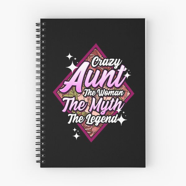 Item preview, Funny Crazy Aunt The Woman The Myth The Legend designed and sold by perfectpresents.