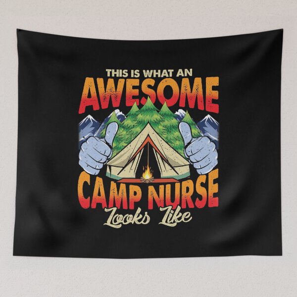 Item preview, This Is What An Awesome Camp Nurse Looks Like designed and sold by perfectpresents.