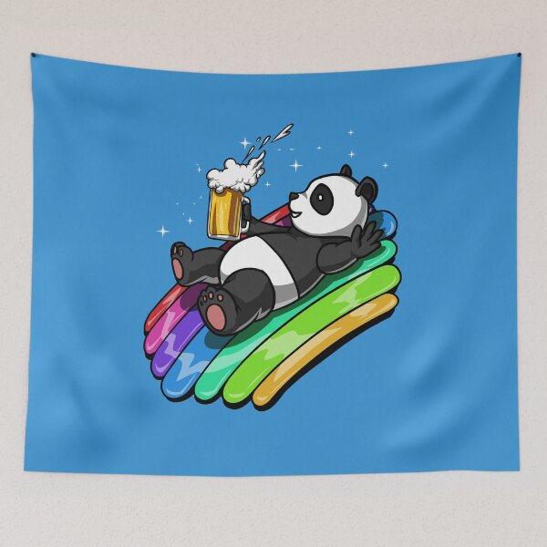 Item preview, Panda Bear Beer Party designed and sold by underheaven.
