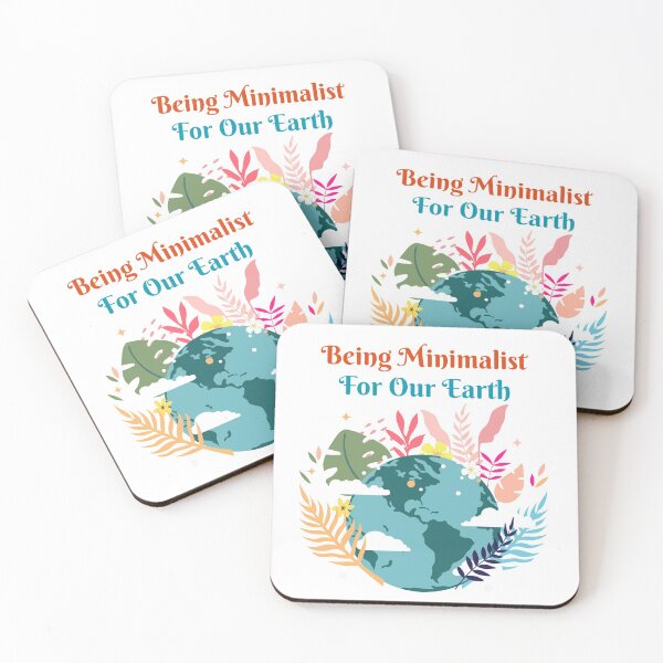 Item preview, Being Minimalist For Our Earth designed and sold by SerenaBliss.