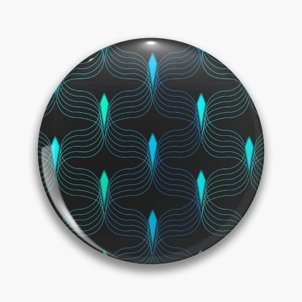 Item preview, Abstract ornaments of sine line with a volume effect  designed and sold by Nata-V.