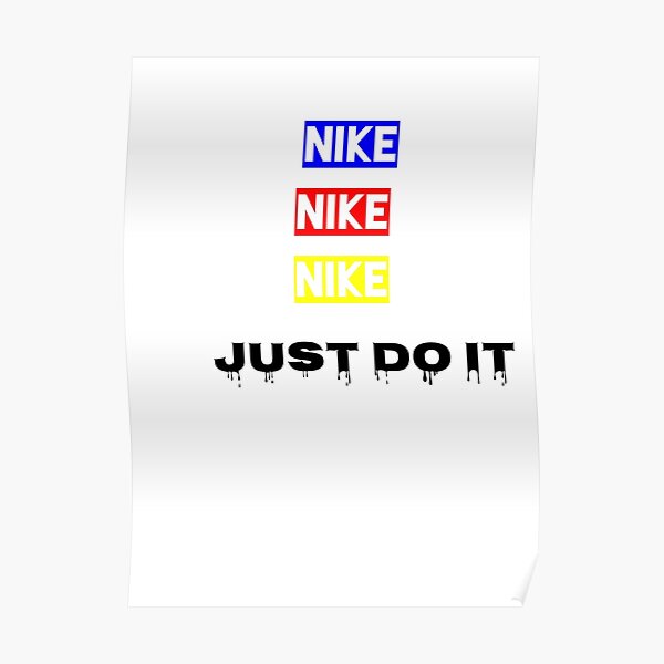 Poster Nike Redbubble