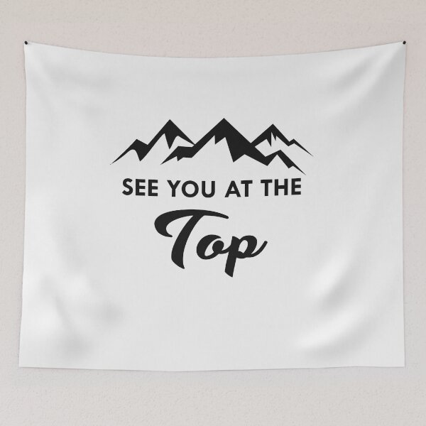 Item preview, Mountaineer - See you at the top designed and sold by kchappyshop.
