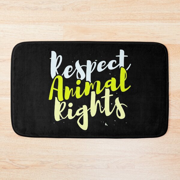 Item preview, Respect Animal Rights (Inspirational Quote for Animal Lovers) designed and sold by SassyClassyMe.
