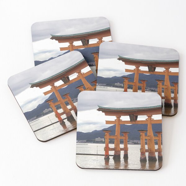 Item preview, Japan Miyajima Itsukushima Shrine Torii Gate Photography designed and sold by emilybrigidd.
