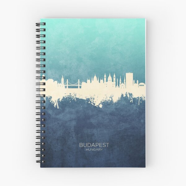 Artikelvorschau, Budapest Hungary Skyline entworfen und verkauft von ArtPrints.