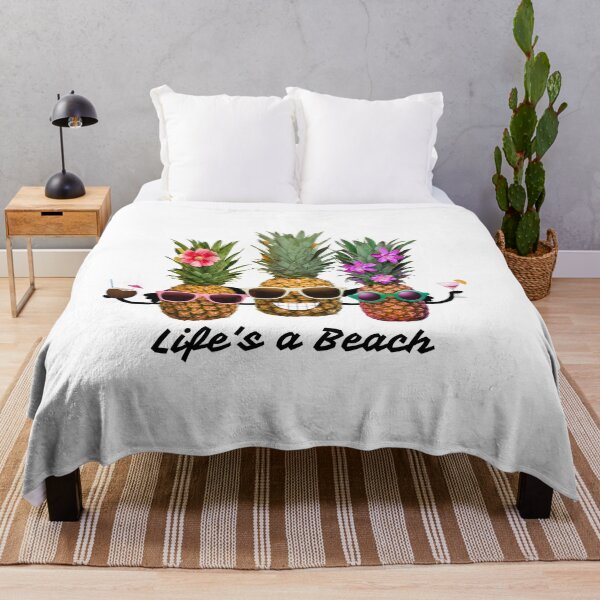 Item preview, Life's a Beach ... Pineapple designed and sold by michispines.