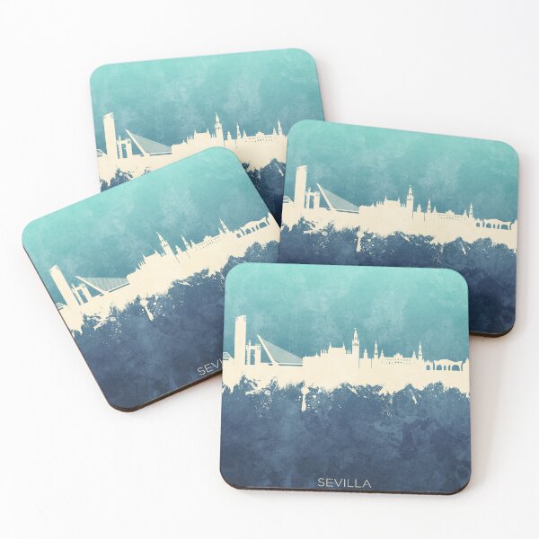 Artikelvorschau, Sevilla Spain Skyline entworfen und verkauft von ArtPrints.