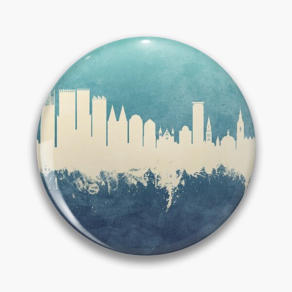 Item preview, The Hague Netherlands Skyline designed and sold by ArtPrints.
