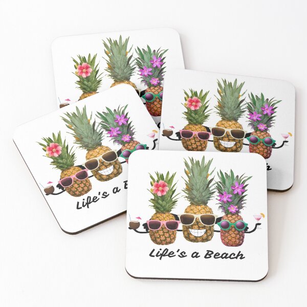 Item preview, Life's a Beach ... Pineapple designed and sold by michispines.